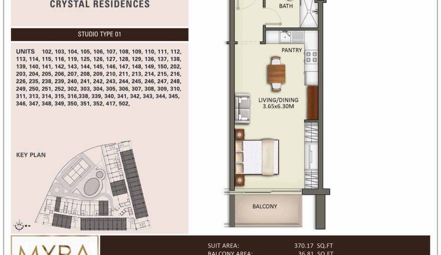 Plans Crystal Residence