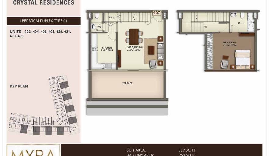 Plans Crystal Residence