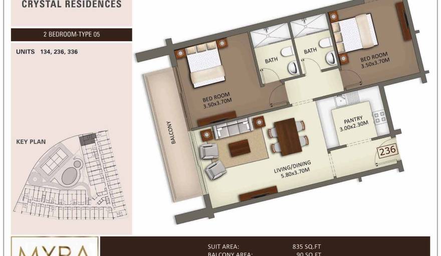 Plans Crystal Residence