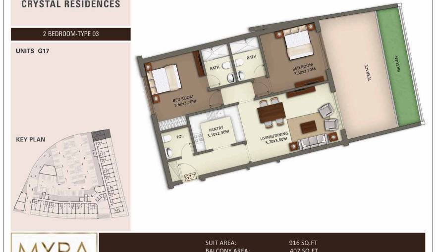 Plans Crystal Residence