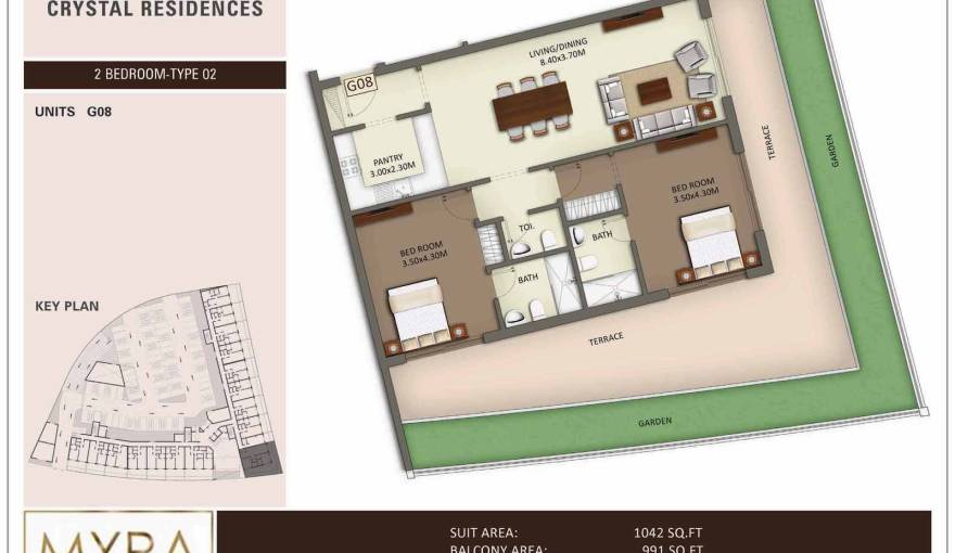 Plans Crystal Residence