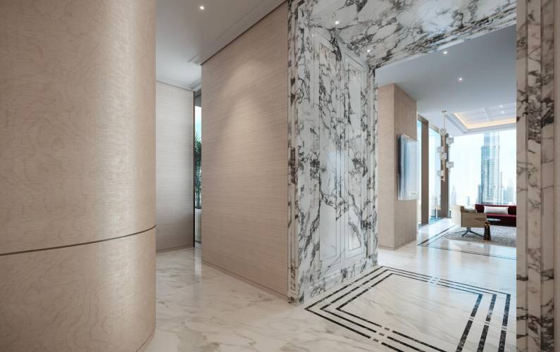 Interior design – Waldorf Astoria Residences Business Bay