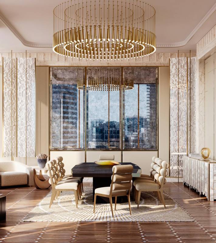 Interior design – Waldorf Astoria Residences Business Bay#6