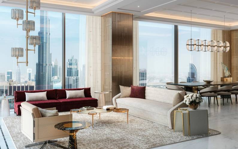 Interior design – Waldorf Astoria Residences Business Bay