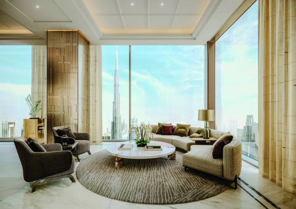 Interior design – Waldorf Astoria Residences Business Bay#4