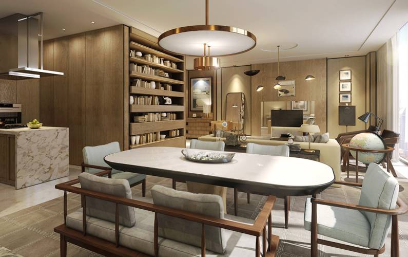 Interior design – Waldorf Astoria Residences