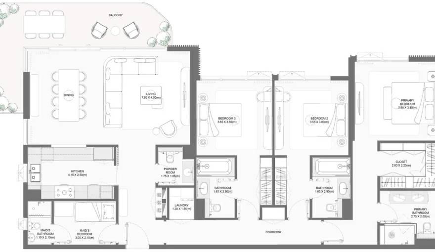 Plans Bay Grove Residences