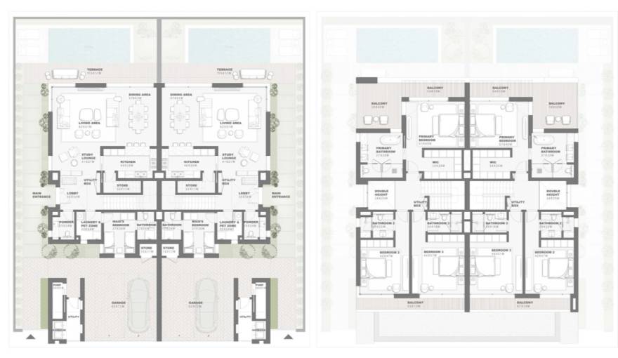 Plans Bay Villas Phase 3