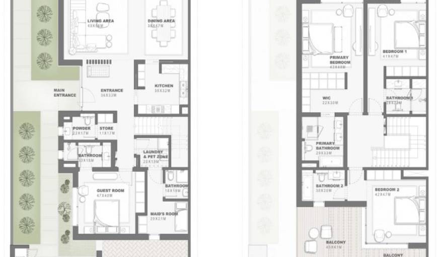 Plans Bay Villas Phase 3