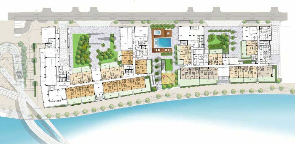 General plan – Canal Front Residences#1