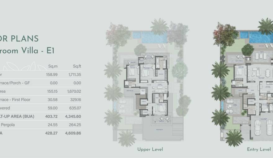 Plans Jebel Ali Village Residences