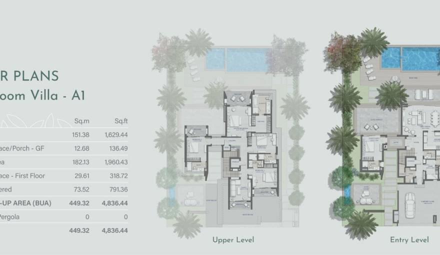 Plans Jebel Ali Village Residences