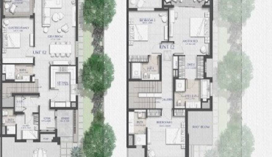 Plans Jebel Ali Village Townhouses