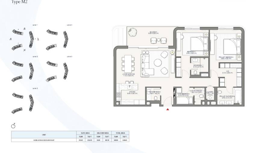 Plans Palm Central Private Residences