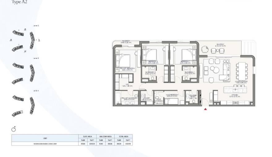 Plans Palm Central Private Residences