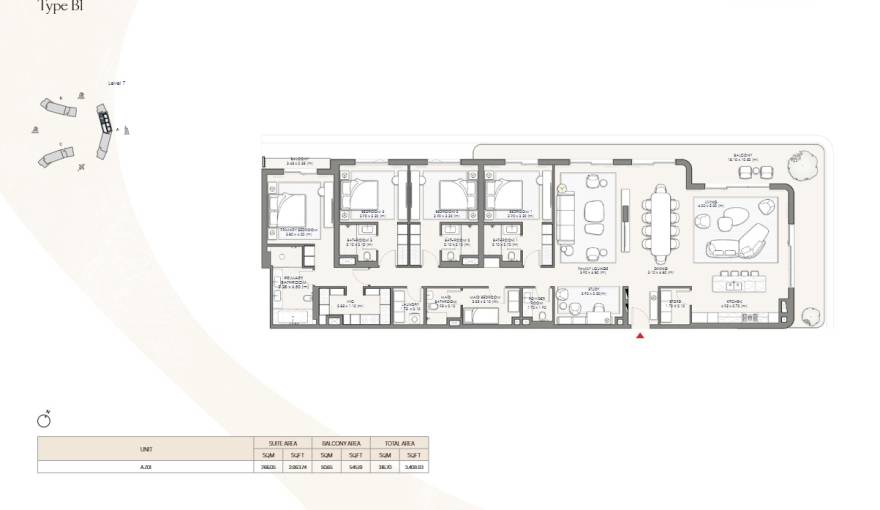Plans Palm Central Private Residences