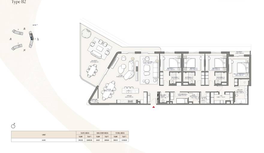 Plans Palm Central Private Residences