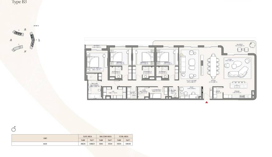 Plans Palm Central Private Residences