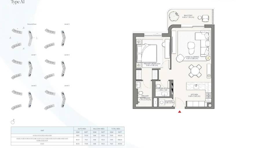Plans Palm Central Private Residences
