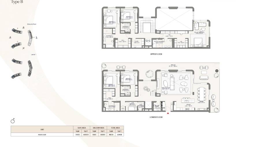 Plans Palm Central Private Residences