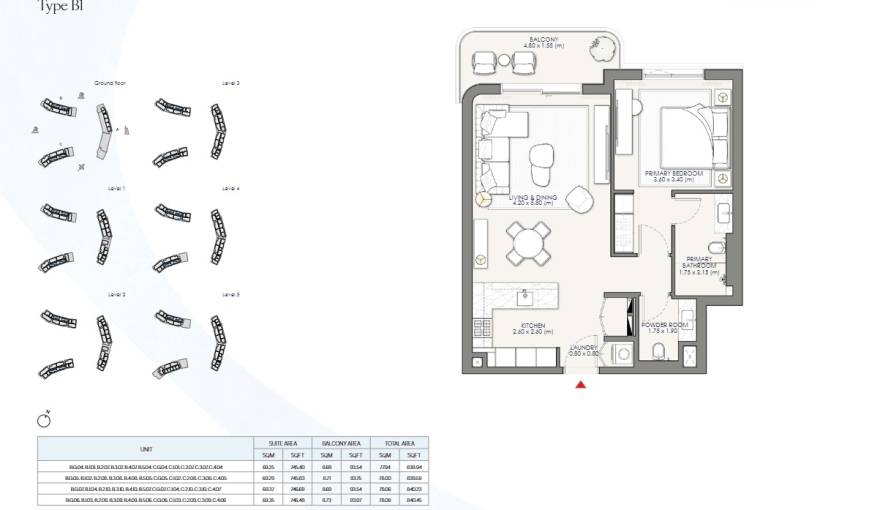 Plans Palm Central Private Residences