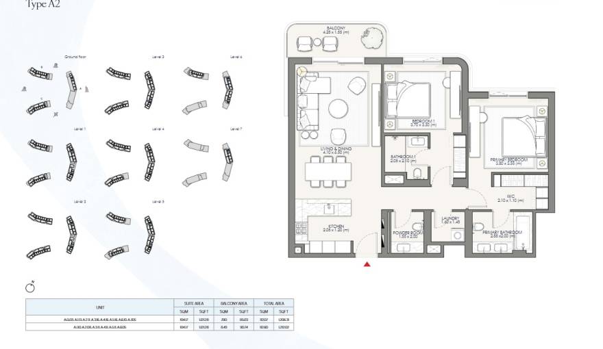Plans Palm Central Private Residences