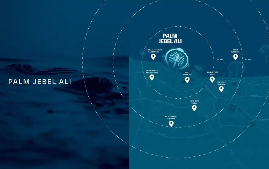 Site plan – Palm Central Private Residences