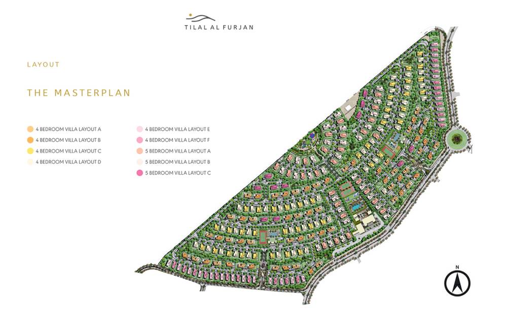 General plan – Tilal Al Furjan#2