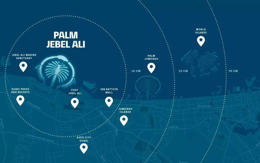 Site plan – Villa Cobalt