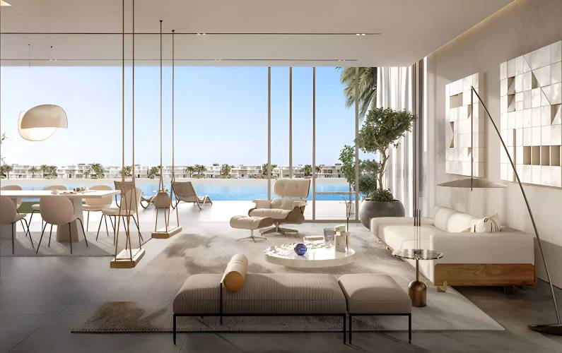 Interior design – Villa Cyan Sky