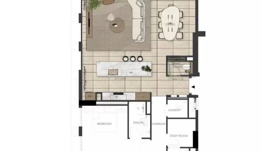 Plans Tura Residence