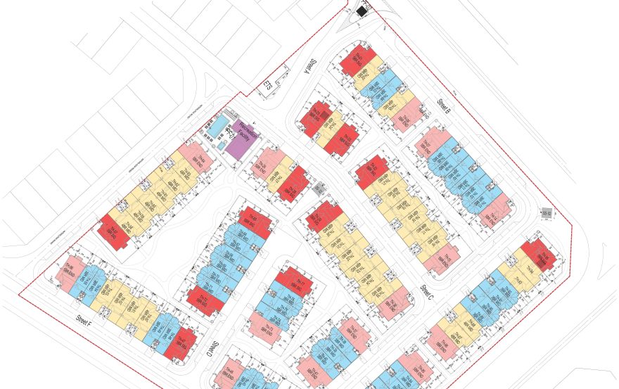 Site plan – Casa Familia