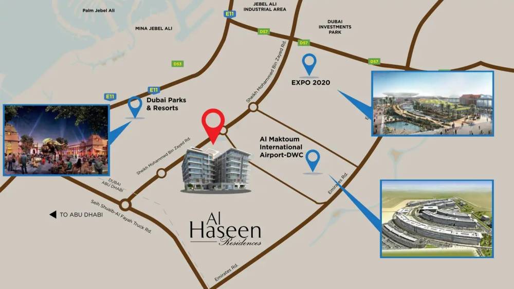 General plan – Al Haseen Residence#1