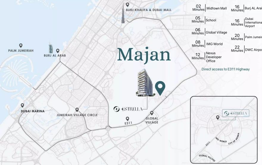 Site plan – Estrella By Nexus