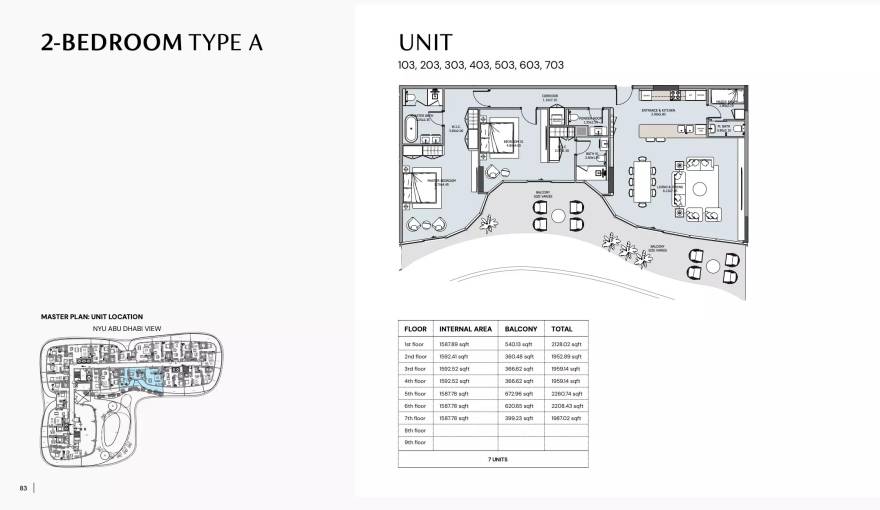 Plans Henge Residences