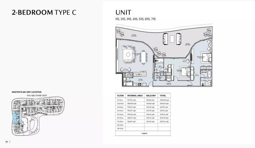 Plans Henge Residences