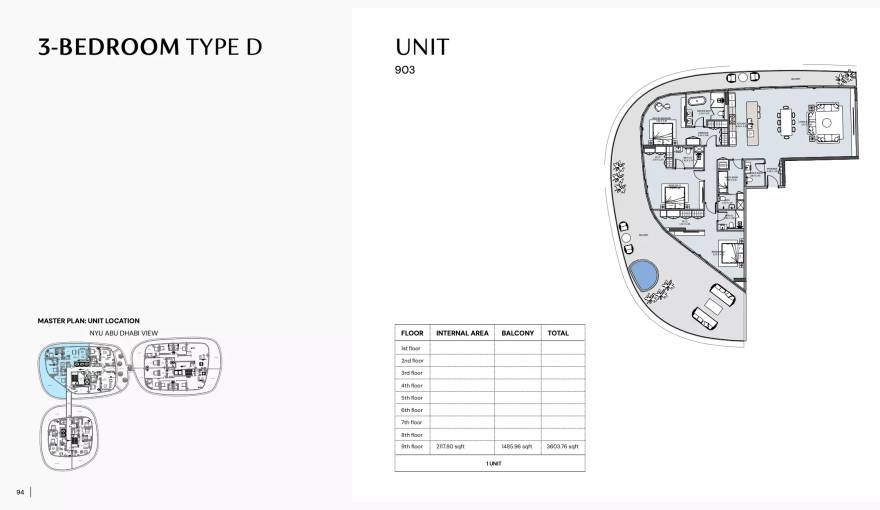Plans Henge Residences