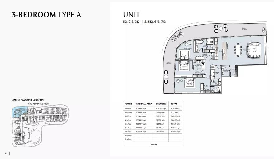 Plans Henge Residences