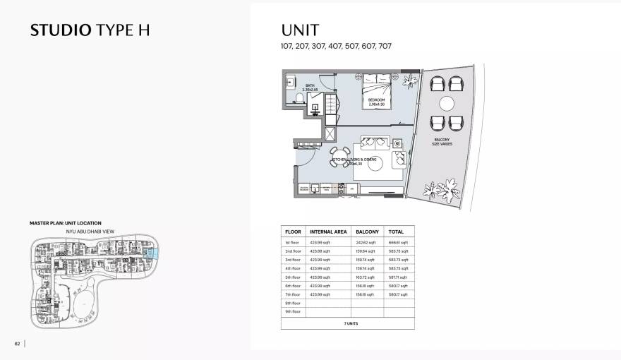 Plans Henge Residences