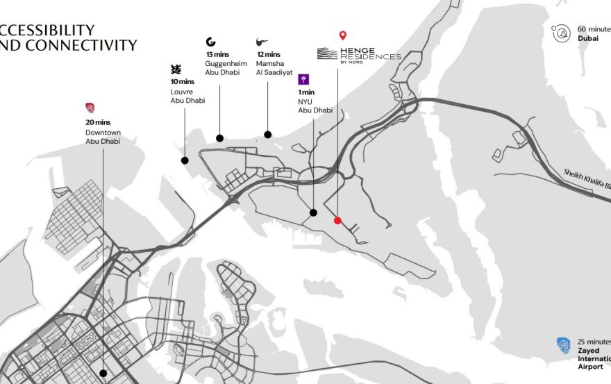Site plan – Henge Residences