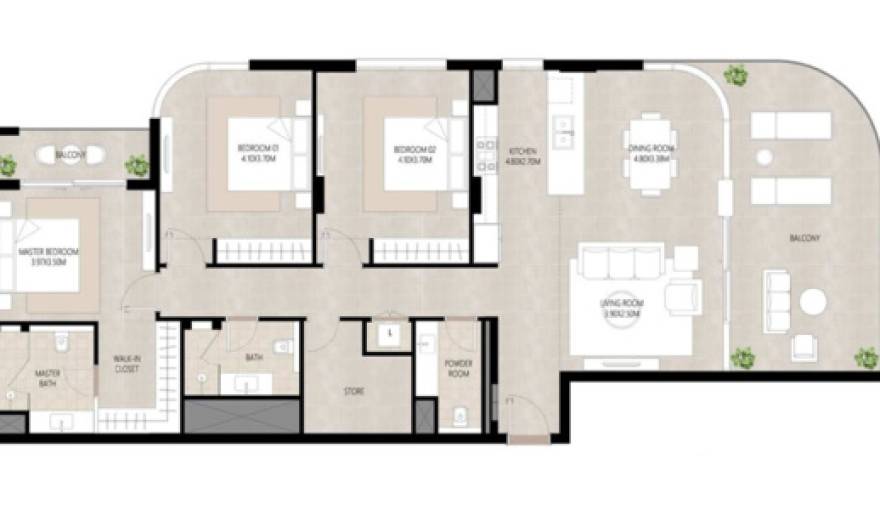 Plans Berkshire Residences