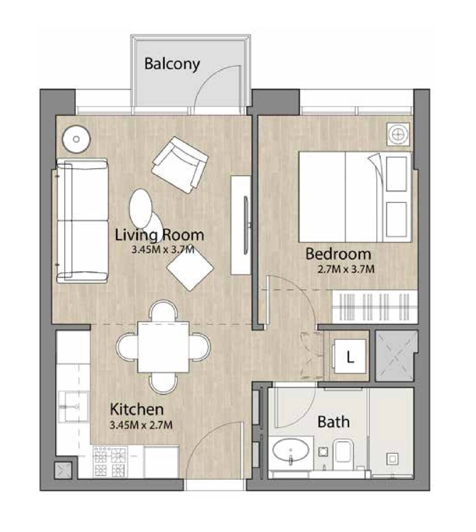 Plans LIVA Apartments #2