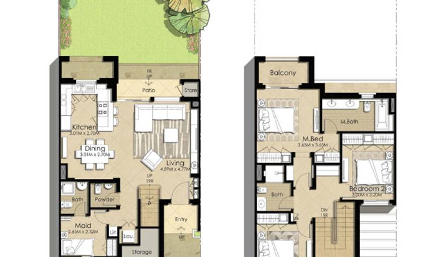Plans Naseem Townhouses