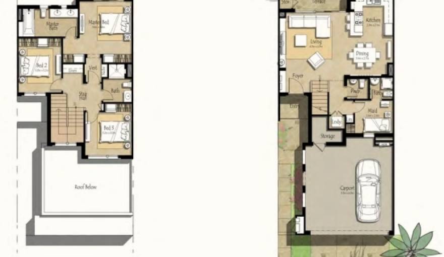 Plans Noor Townhouses