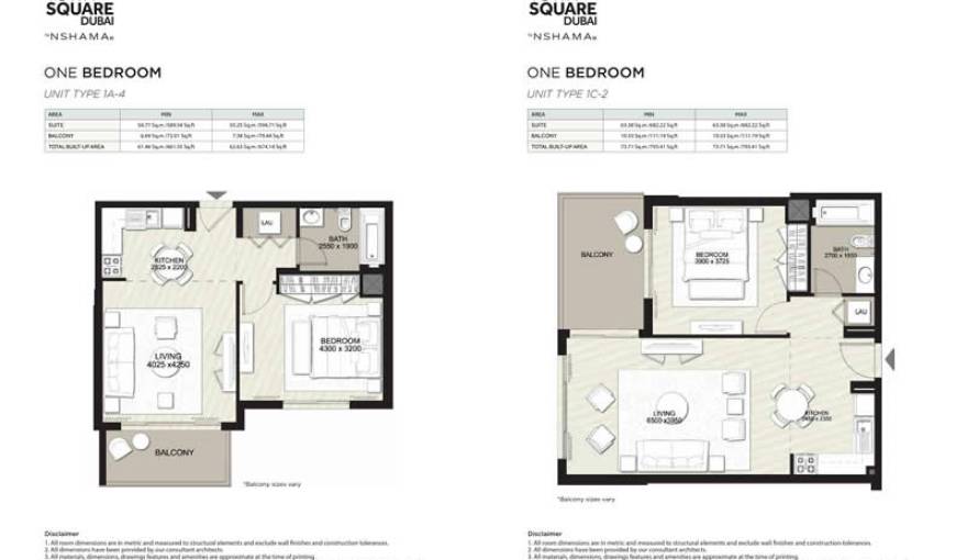 Plans Parkside Rawda Apartments