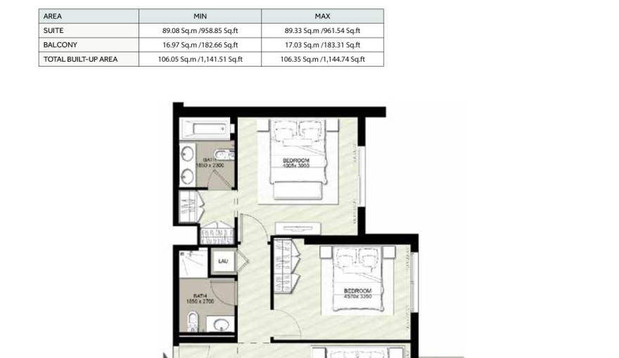 Plans Parkviews Rawda Apartments