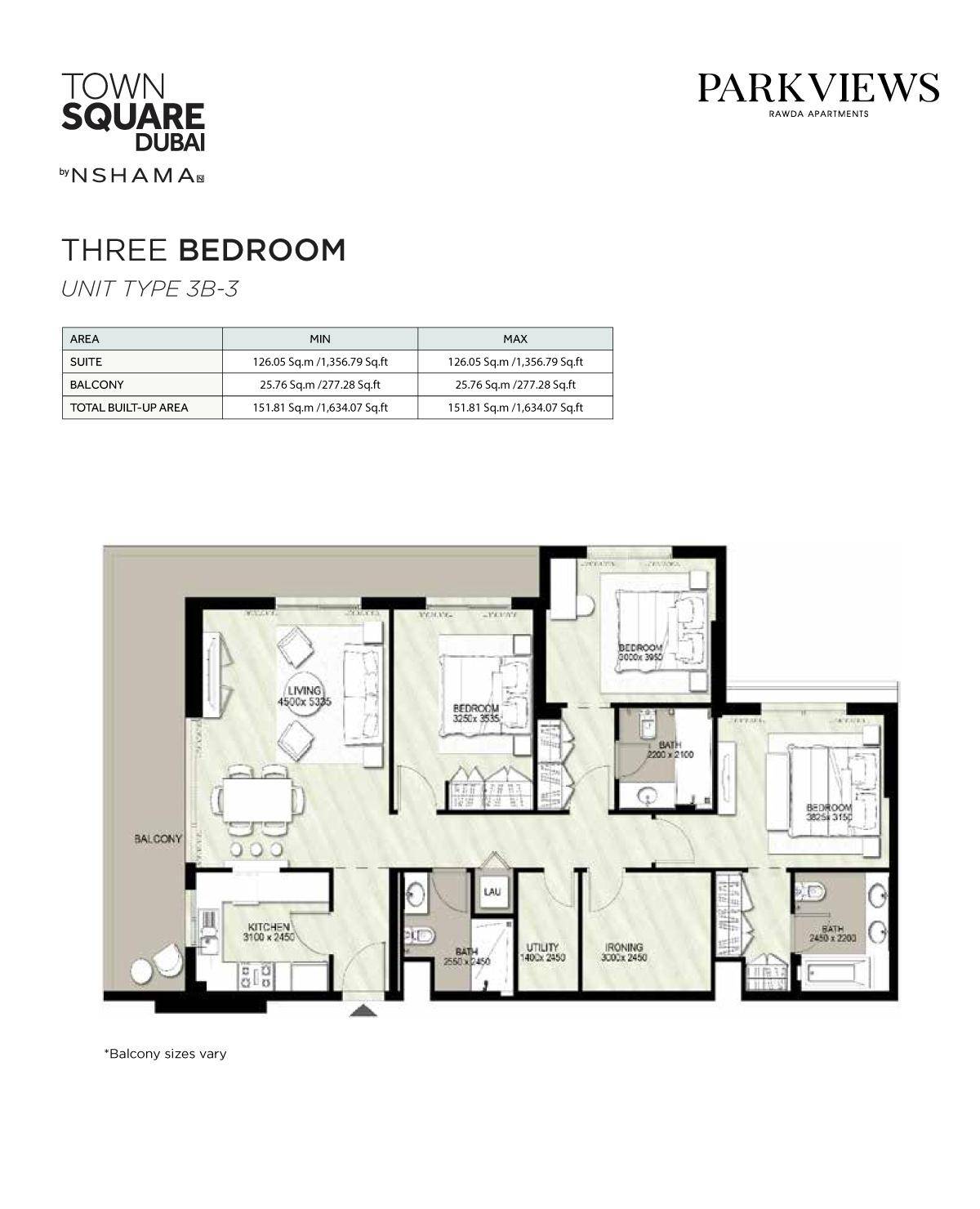 Plans Parkviews Rawda Apartments #6