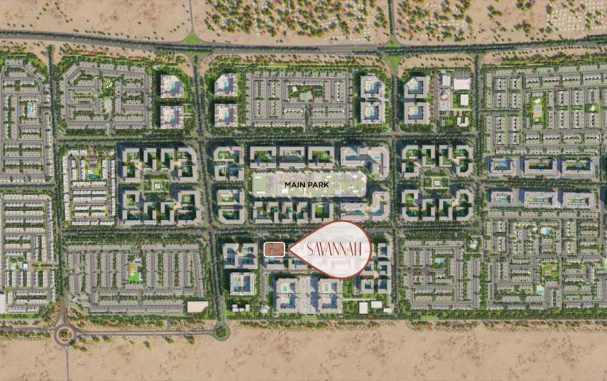 Site plan – Rawda II Apartments