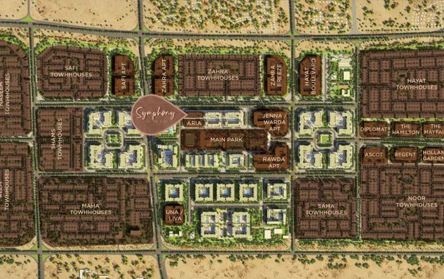 Site plan – Symphony