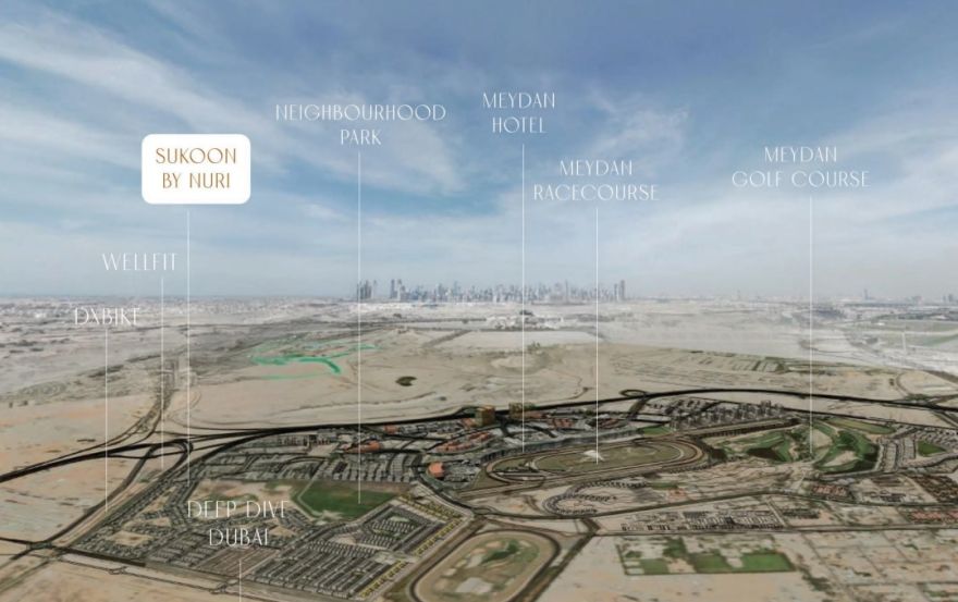Site plan – Sukoon By Nuri